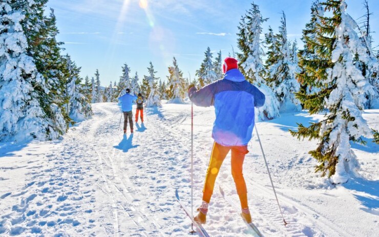 Velký průvodce po běžkařských trasách v Krkonoších a Orlických horách