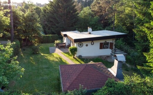 Ubytování v Českém Švýcarsku s krbem - Edmundova chata