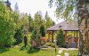 Záhrada s altánkom Penzión Monty Ranch, Vysoké Tatry
