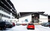 Hotel Olympia leží jen kousek od lyžařského střediska