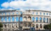 V Pule stojí amfiteátr i další římské památky