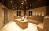 K dispozici je saunový svět se třemi druhy saun