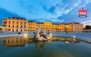 Ke krásnému zámku Schönbrunn dojdete z hotelu za 10 minut