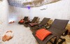 Užijte si také relaxační místnost a solnou jeskyni