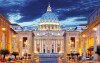 Bazilika svatého Petra a svatopetrské náměstí vám učarují