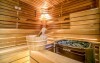 Součástí wellness je i saunový svět
