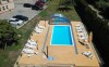 Vonkajší bazén pri penzione Hippoclub