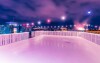 360° panoramatická terasa má přes zimu vlastní kluziště