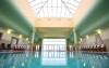 Hotelový bazén má 22 metrů na délku