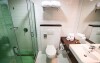 Koupelna dvoulůžkového pokoje Bonvital Hotel **** v Hevízu