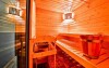 Fínska sauna v Relax parku Modrá stodola **** Praha