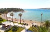 Pláž pri Liberty Hoteli ***, Pag, Chorvátsko