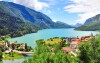 Národní park Adamello, Dolomity, Itálie, příroda, jezero