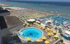 Bazén a pláž u Jaderského moře, Hotel David ***, Itálie