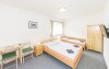 Pension nabízí ubytování v pohodlných světlých pokojích