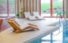 Wellness s bazénem, vířivkou a saunou, Grund Resort