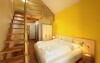 Interiéry pokojů v Hotelu Resort Relax **** u Lipna, Šumava