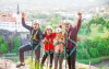 Via Ferrata Pastýřská stěna Děčín v Českém Švýcarsku