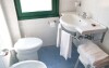 Fürdőszoba a Hotel Panorama *** szobájában, Lido di Jesolo