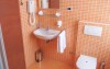 Koupelna v pokoji v Hotelu Park **** Lovran Chorvatsko