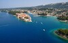 Chorvátsko neďaleko mora a pláže, mesto Rab