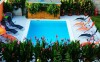 Venkovní bazén u Penzionu Relax Martina ***