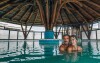 A szálloda wellnessében medencék és szaunák találhatók