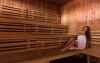 V sauně si skvěle odpočinete