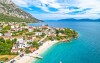 Moře, pláž, Makarska, Chorvatsko