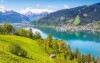 Navštívte blízke jazero Zell am See, Vysoké Taury, Rakúsko