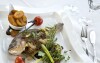 Restaurace, Seehotel Schloss Klink, Německo