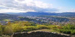 Výhled na okolí, Hrad Doubravka, Teplice