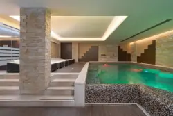 Medence, Blu Hotel Acquaseria ****, Ponte di Legno, Olaszország