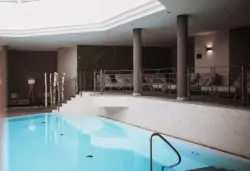 Bazén, Hotel v přírodě Montis - Active Nature Resort ****,
Reischach, Itálie