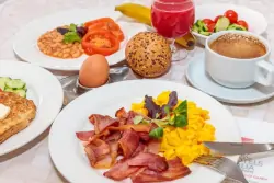 Tojásos reggeli, Germano Suites, Bardolino (BS)