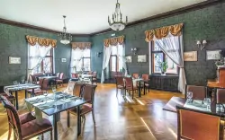 Stílusos étterem, Hotel Pałac Paulinum ***, Jelenia Góra, Lengyelország