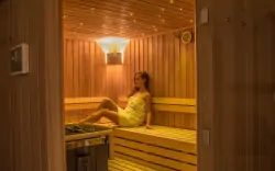Sauna, Penzion Savisalo ***, Ramsau am Dachstein, Rakousko