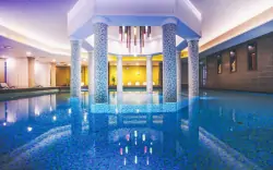 Bükfürdő: Caramell Premium Resort **** s polpenziou a neobmedzeným termálnym wellness (2 000 m²) + detský klub