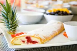 Gyümölcsös desszert, Garda Sporting Club Hotel ****, Riva del Garda (TN), Olaszország