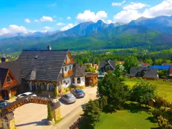 Polské Tatry u Zakopaneho: Komplex Górski Pałacyk *** se snídaní/polopenzí a slevou do termálních lázní