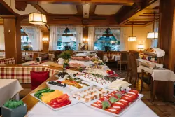 Restaurace, Hotel Post Fusch ***, Vysoké Taury, Rakousko