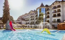 Kudowa-Zdrój: Hotel Verde Montana Wellness & Spa **** s polopenzí a neomezeným wellness + dětská herna