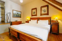 Pokoj, Hotel Krčínův Dům ****, Český Krumlov, Česko