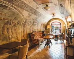 Interiér, Hotel Krčínův Dům ****, Český Krumlov, Česko