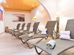 Relaxačné ležadlá, Ferienhotel Alber ***, Mallnitz, Alpy, Rakúsko