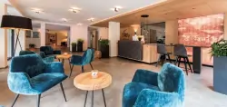 Recepció, Hotel Fronza ****, Lutago, Olaszország, Dél-Tirol