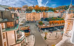 Karlove Vary priamo v centre v luxusnom Hoteli La Bohemia **** s raňajkami formou bufetu a kávovarom na izbe