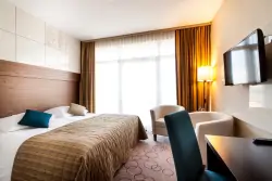 Modern szoba, Hotel Qubus ****, Krakkó, Lengyelország