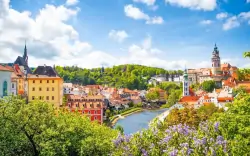 Český Krumlov: Pihenés a történelmi belvárosban a Linden Panzióban svédasztalos reggelivel + egy üveg borral