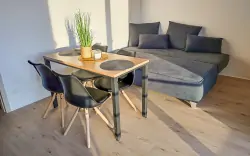 Obývací kout, Apartmány BD Lipno nad Vltavou